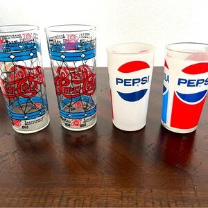 Vintage Pepsi Glasses